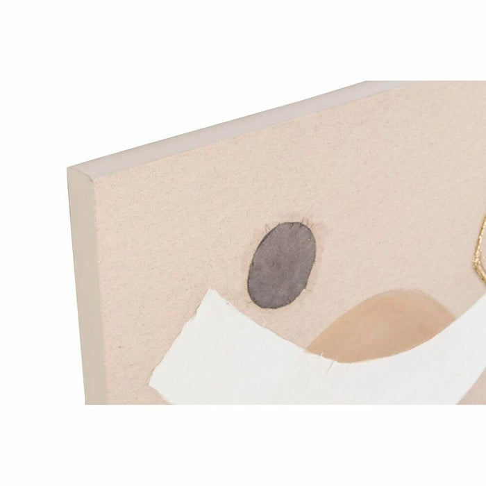 Canvas DKD Home Decor Pinewood Canvas 75,5 x 3,7 x 100 cm