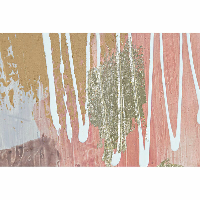 Canvas DKD Home Decor Pinewood Canvas 60 x 2,8 x 60 cm