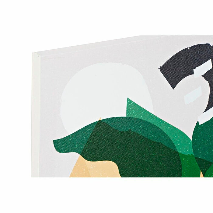 Canvas DKD Home Decor Pinewood Canvas 40 x 2 x 80 cm