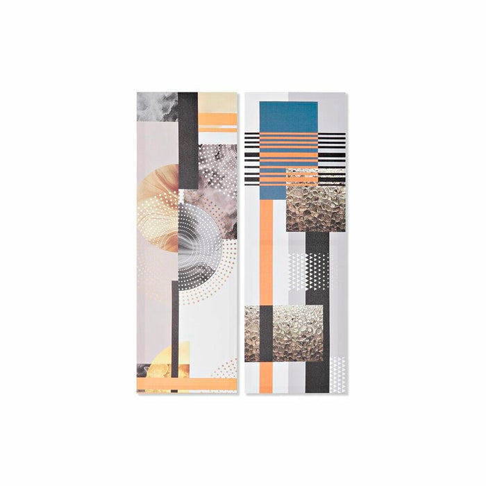 Canvas DKD Home Decor Pinewood Canvas 90 x 2 x 30 cm