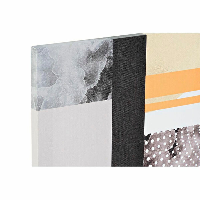 Canvas DKD Home Decor Pinewood Canvas 90 x 2 x 30 cm