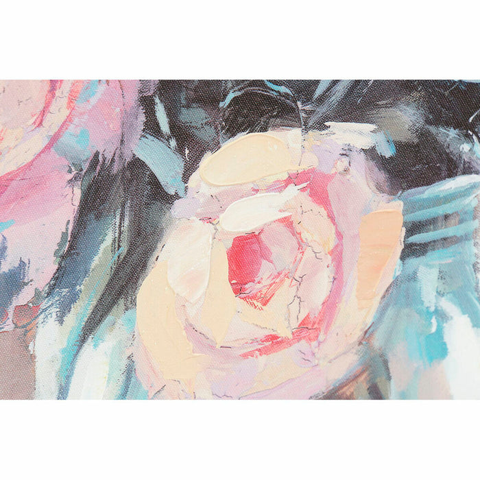 Canvas DKD Home Decor Canvas MDF Wood 60 x 2,5 x 90 cm