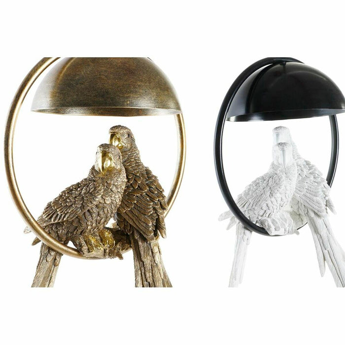 Ceiling Light DKD Home Decor Golden White 220 V 50 W (29,5 x 22 x 44,5 cm) (2 Units)