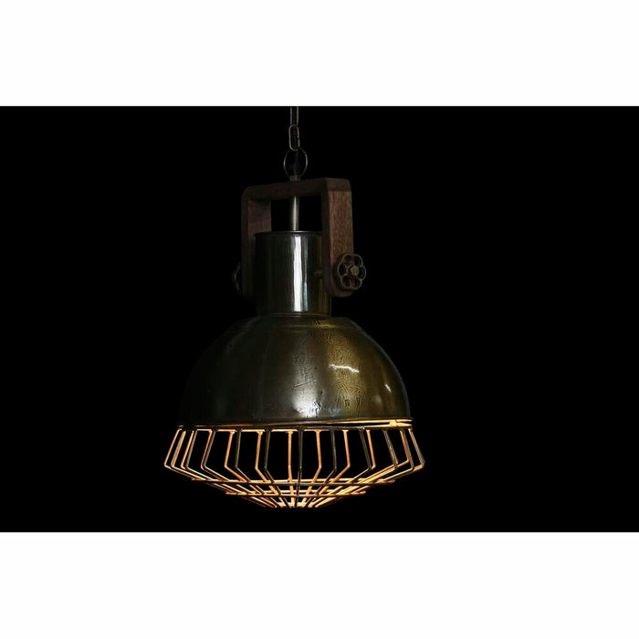 Ceiling Light DKD Home Decor Silver Brown 50 W (31 x 31 x 44 cm)