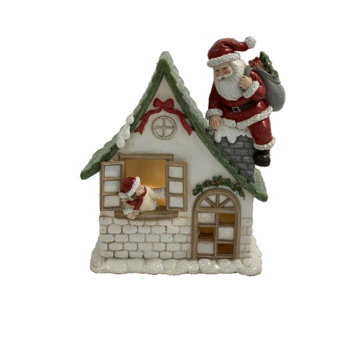 Christmas bauble DKD Home Decor Resin (16 x 8 x 18,5 cm) (2 Units)