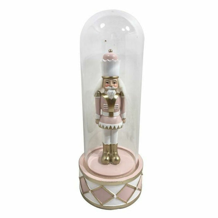 Christmas bauble DKD Home Decor Crystal Resin Nutcracker (10 x 10 x 26 cm) (2 Units)