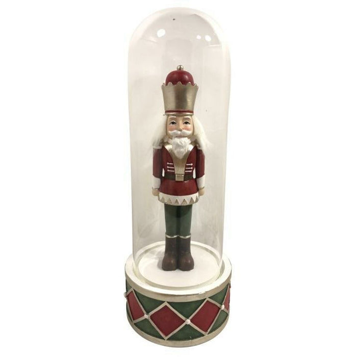 Christmas bauble DKD Home Decor Crystal Resin Nutcracker (10 x 10 x 26 cm) (2 Units)