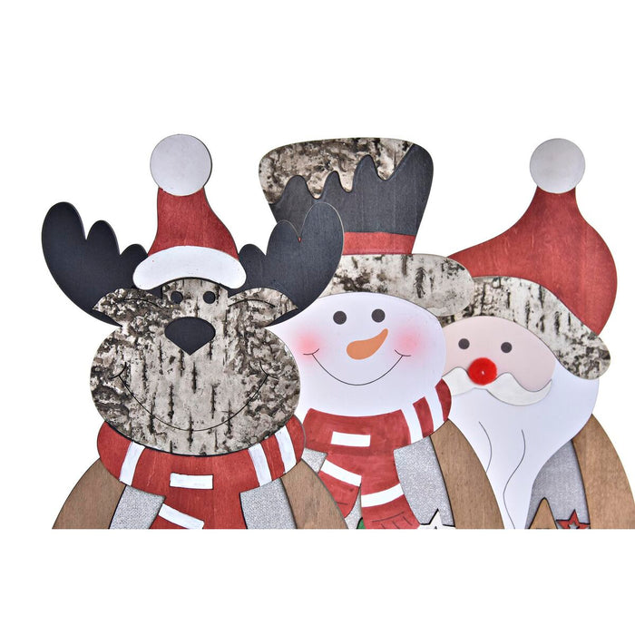 Lighting decoration DKD Home Decor Christmas (18 x 7 x 40,5 cm) (3 Units)