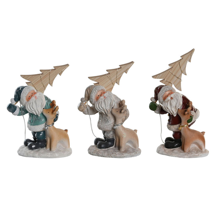 Christmas bauble DKD Home Decor Resin (18 x 11 x 23,5 cm) (3 Units)