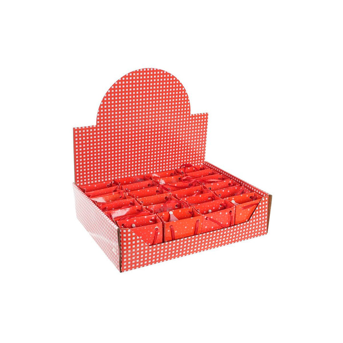 Christmas bauble DKD Home Decor Resin Snow Doll (3,5 x 2,5 x 4 cm) (4 Units)