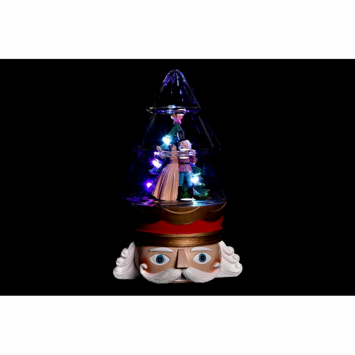 Lighting decoration DKD Home Decor Christmas Red White (15 x 13,5 x 24 cm) (2 Units)