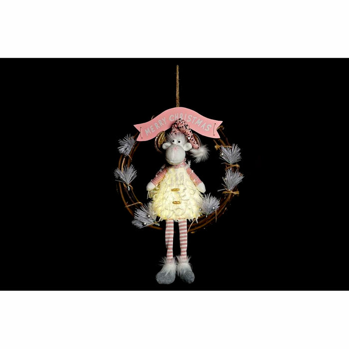 Christmas bauble DKD Home Decor Rattan (37 x 10 x 38 cm) (3 Units)