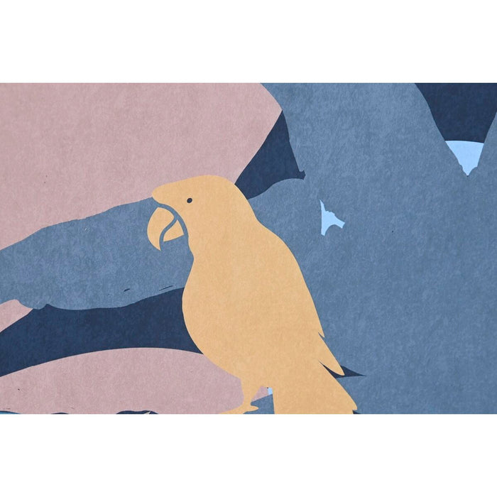 Canvas DKD Home Decor Canvas MDF Wood 140 x 3,8 x 100 cm (3 Pieces)