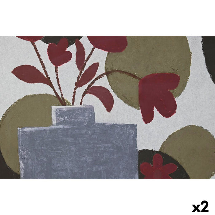 Canvas DKD Home Decor polystyrene Canvas 83 x 4,5 x 122,5 cm