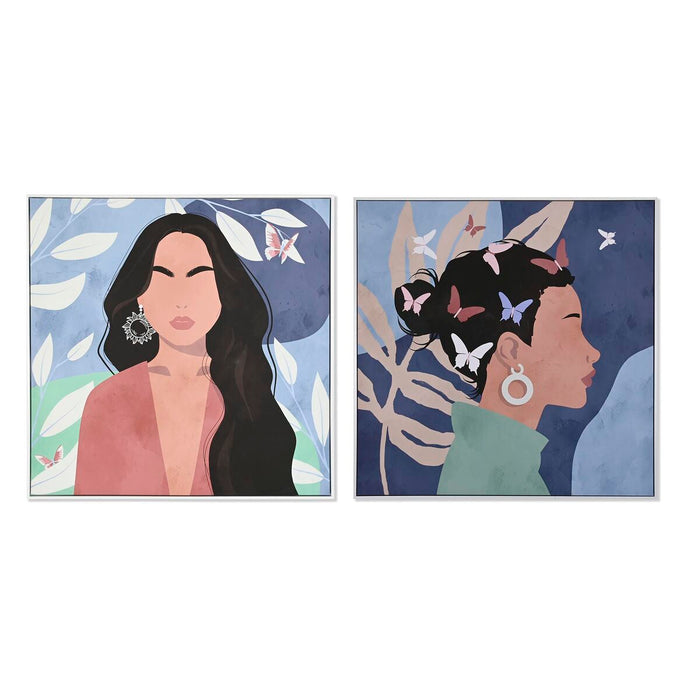 Canvas DKD Home Decor polystyrene Canvas 103 x 4,5 x 103 cm