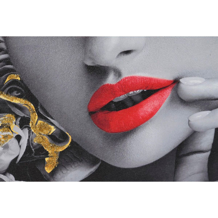 Canvas DKD Home Decor Canvas MDF Wood 80 x 2 x 40 cm