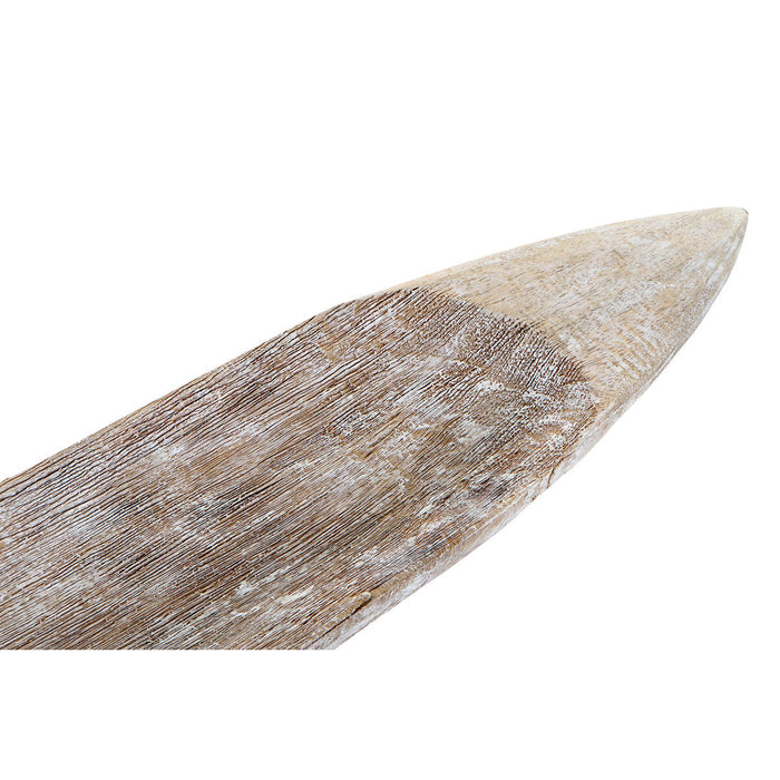 Centerpiece DKD Home Decor Brown Mango wood 74 x 12 x 4,5 cm (2 Units)