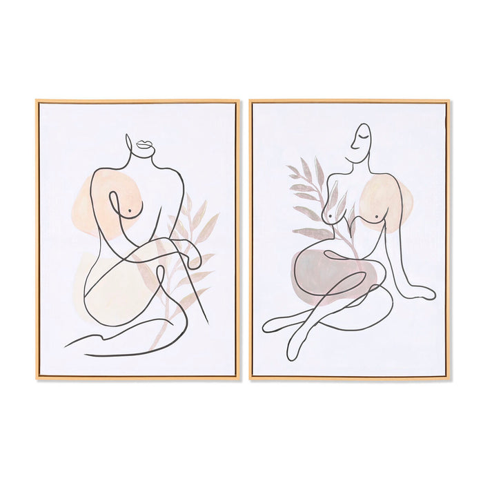 Canvas DKD Home Decor polystyrene Canvas 50 x 3,5 x 70 cm