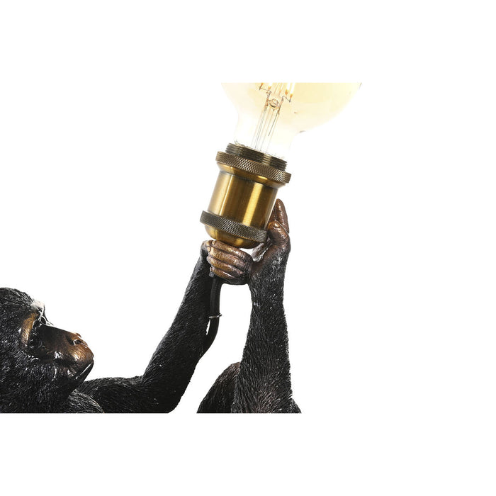 Desk lamp DKD Home Decor 31,5 x 18 x 27 cm Golden Metal Copper Resin 220 V 50 W (2 Units)