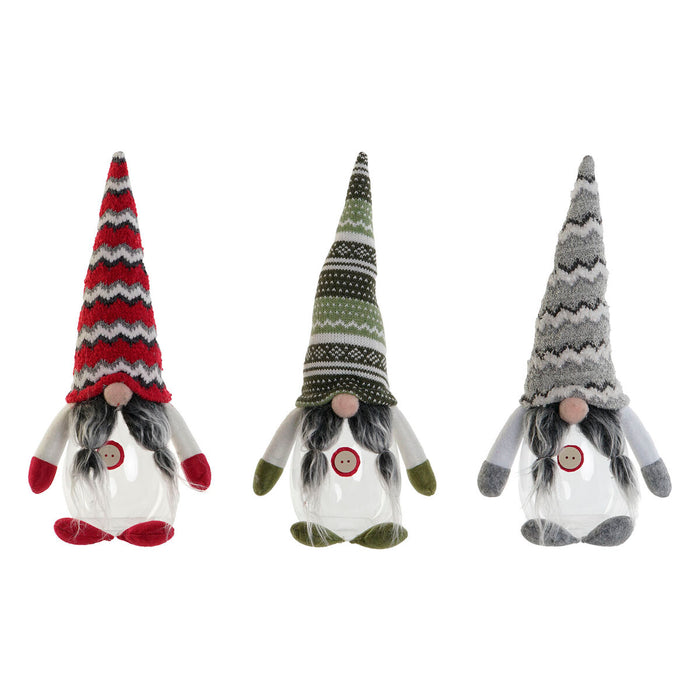 Christmas bauble DKD Home Decor Multicolour 17 x 12 x 37 cm (3 Units)