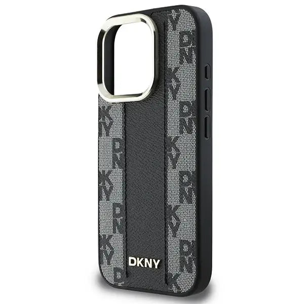 DKNY Checkered Pattern Magsafe iPhone 16 Pro Max Case - Black - Cell phone cases and covers<<<HurtelXML