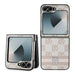 DKNY Checkered Pattern Printed Stripes Case for Samsung Galaxy Z Flip 6 - Pink - Cell phone cases and covers<<<HurtelXML