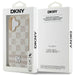 DKNY Checkered Pattern & Printed Stripes iPhone 16 Case - Pink - Cell phone cases and covers<<<HurtelXML