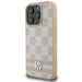 DKNY Checkered Pattern & Printed Stripes iPhone 16 Pro Max Case - Pink - Cell phone cases and covers<<<HurtelXML