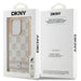 DKNY Checkered Pattern & Printed Stripes iPhone 16 Pro Max Case - Pink - Cell phone cases and covers<<<HurtelXML