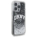 DKNY DKHCP16LLBNAEK iPhone 16 Pro 6.3’’ black/black hardcase Liquid Glitter Arch Logo - Cell phone cases