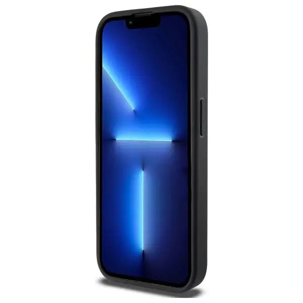 DKNY Grained Metal Logo MagSafe iPhone 15 Pro Case - Beige - Cell phone cases and covers<<<HurtelXML