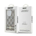 DKNY IML Checkered Mono Pattern & Printed Stripes MagSafe case for iPhone 13 Pro / 13 - beige - Cell phone cases