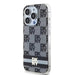 DKNY IML Checkered Mono Pattern & Printed Stripes MagSafe Case for iPhone 13 Pro / 13 - Black - Cell phone cases
