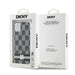DKNY IML Checkered Mono Pattern & Printed Stripes MagSafe Case for iPhone 11 / Xr - Black - Cell phone cases