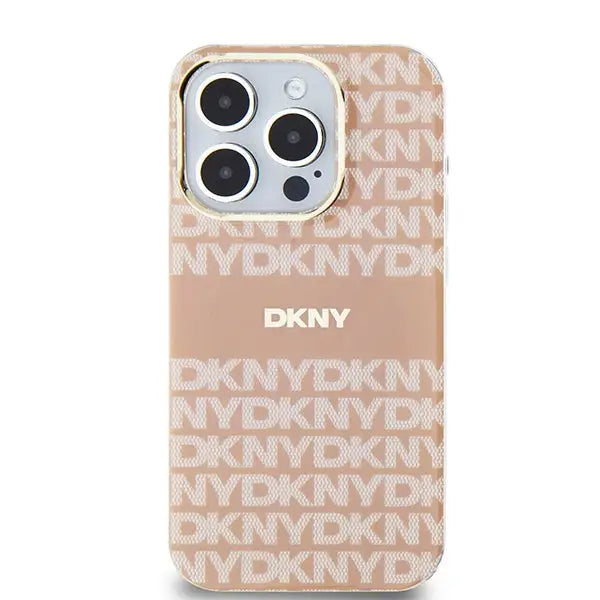 DKNY IML Mono & Stripe MagSafe case for iPhone 13 Pro Max - pink - Cell phone cases and covers<<<HurtelXML