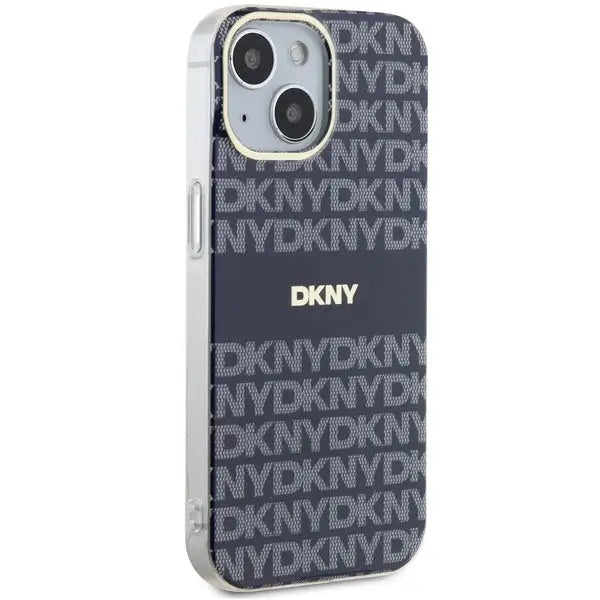 DKNY IML Mono & Stripe MagSafe case for iPhone 15 / 14 / 13 - blue - Cell phone cases and covers<<<HurtelXML