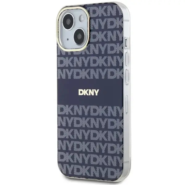 DKNY IML Mono & Stripe MagSafe case for iPhone 15 / 14 / 13 - blue - Cell phone cases and covers<<<HurtelXML