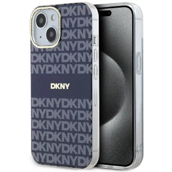 DKNY IML Mono & Stripe MagSafe case for iPhone 15 / 14 / 13 - blue - Cell phone cases and covers<<<HurtelXML