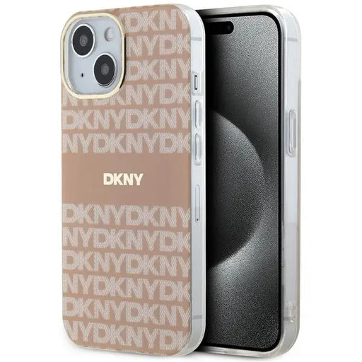 DKNY IML Mono & Stripe MagSafe case for iPhone 15 / 14 / 13 - pink - Cell phone cases and covers<<<HurtelXML