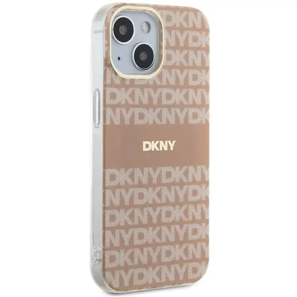 DKNY IML Mono & Stripe MagSafe case for iPhone 15 / 14 / 13 - pink - Cell phone cases and covers<<<HurtelXML