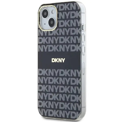 DKNY IML Mono & Stripe MagSafe Case for iPhone 15 Plus / 14 Plus - Black - Cell phone cases and covers<<<HurtelXML