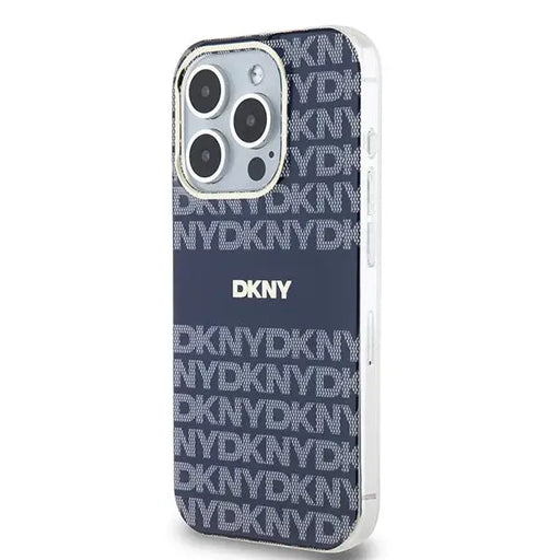 DKNY IML Mono & Stripe MagSafe case for iPhone 15 Pro - blue - Cell phone cases and covers<<<HurtelXML