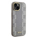 DKNY Leather Checkered Mono Pattern MagSafe iPhone 14 Case - Beige - Cell phone cases and covers<<<HurtelXML