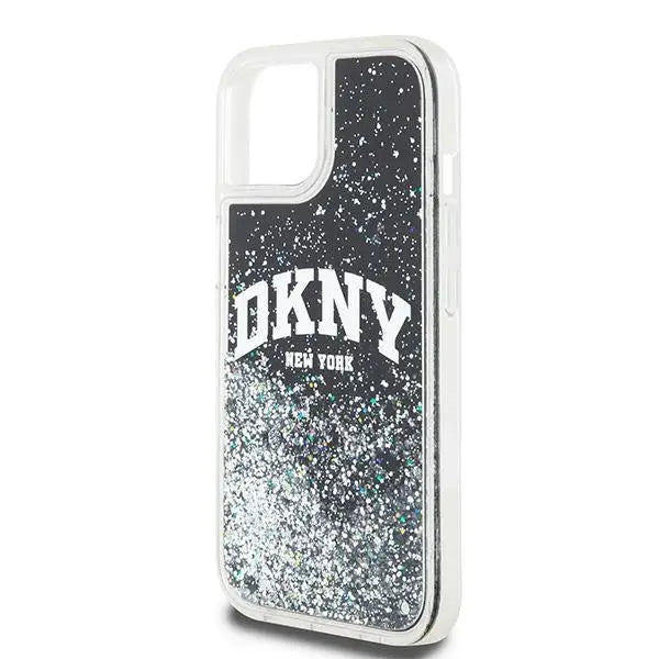 DKNY Liquid Glitter Big Logo case for iPhone 15 / 14 / 13 - black - Cell phone cases and covers<<<HurtelXML
