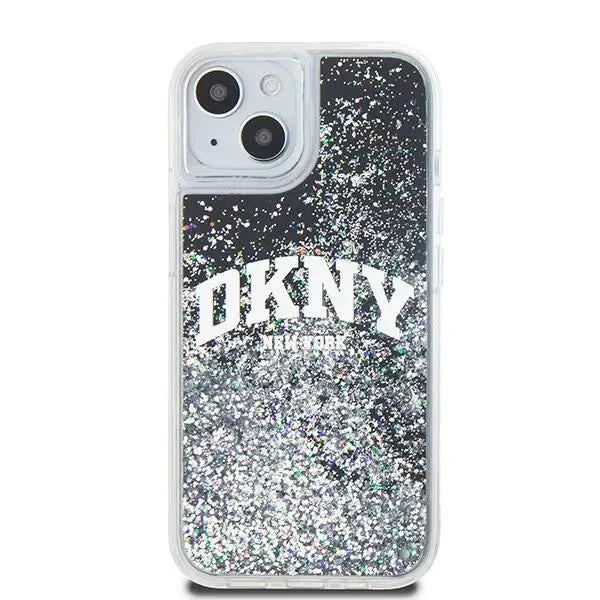 DKNY Liquid Glitter Big Logo case for iPhone 15 / 14 / 13 - black - Cell phone cases and covers<<<HurtelXML
