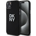 DKNY Liquid Silicone Metal Logo iPhone 15/14/13 Case - Black - Cell phone cases and covers<<<HurtelXML