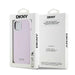 DKNY Liquid Silicone Small Metal Logo MagSafe Case for iPhone 15 Plus / 14 Plus - Pink - Cell phone cases