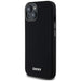 DKNY Liquid Silicone Small Metal Logo MagSafe Case for iPhone 14/15/13 - Black - Cell phone cases and covers<<<HurtelXML