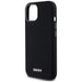 DKNY Liquid Silicone Small Metal Logo MagSafe Case for iPhone 14/15/13 - Black - Cell phone cases and covers<<<HurtelXML