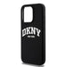 DKNY Liquid Silicone White Printed Logo MagSafe Case for iPhone 13 Pro / 13 - Black - Cell phone cases